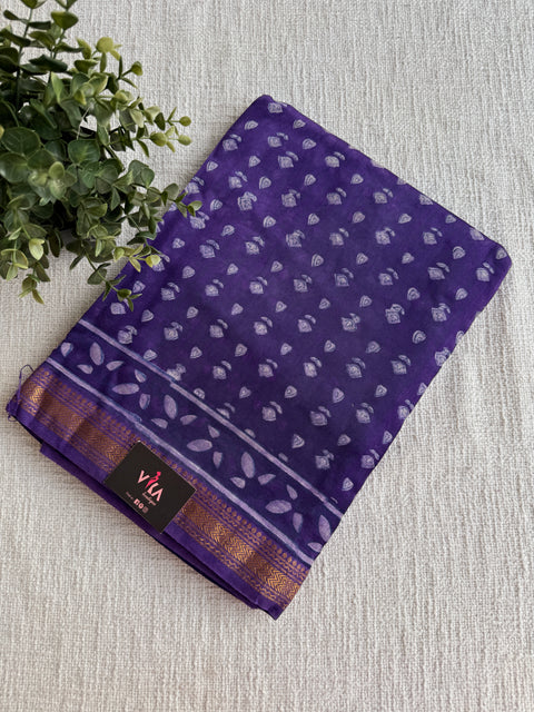 Maheswari border chanderi saree