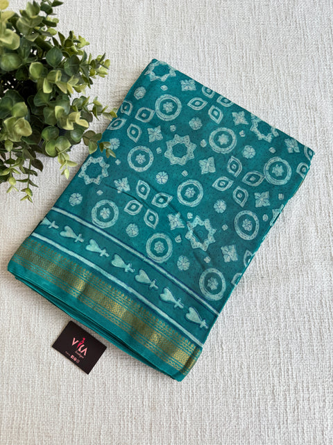 Maheswari border chanderi saree
