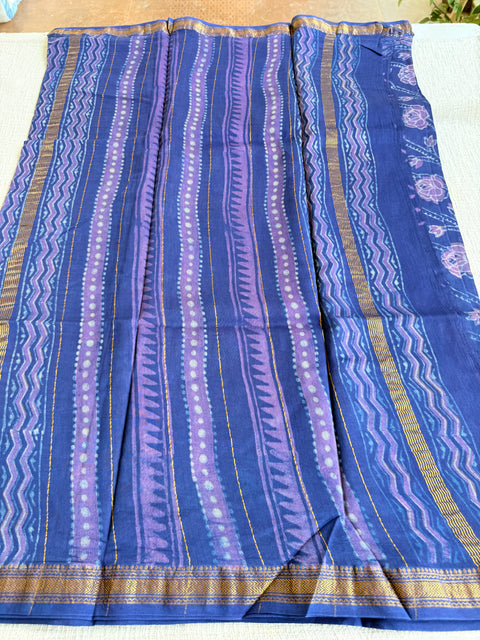 Maheswari border chanderi saree
