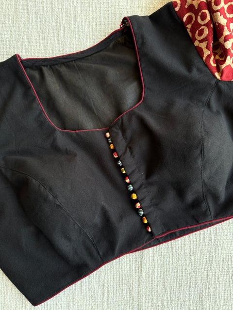 Kadambari patch work blouse