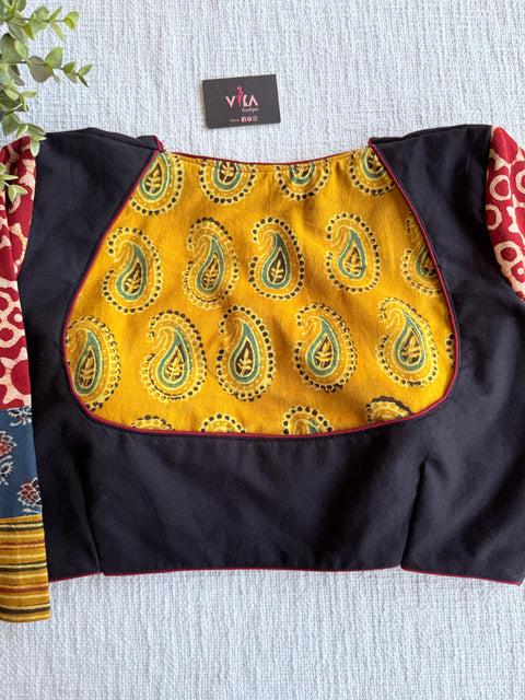 Kadambari patch work blouse