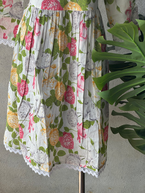 Floral printed cotton Frock