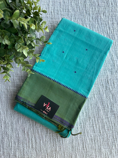 Bhutta weaving Mercerised Cotton Saree