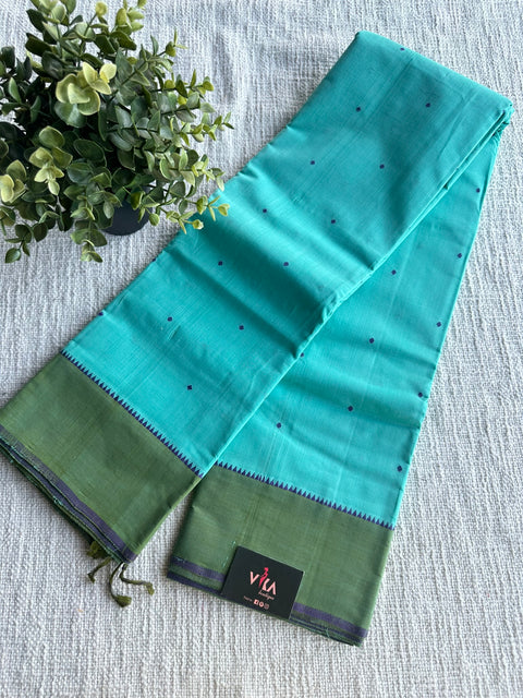 Bhutta weaving Mercerised Cotton Saree