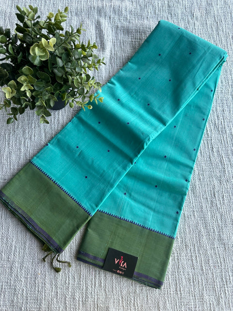 Bhutta weaving Mercerised Cotton Saree