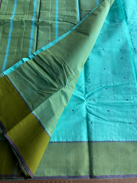 Bhutta weaving Mercerised Cotton Saree