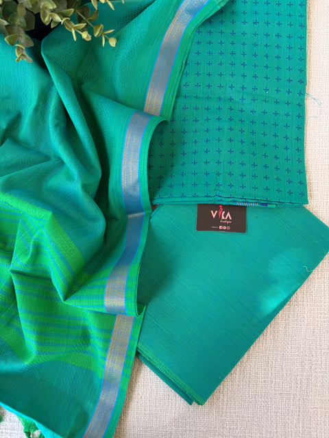 Handloom cotton salwar suit material