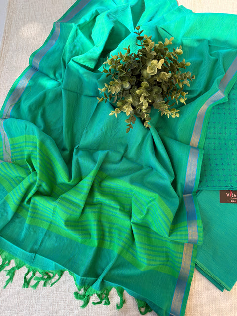 Handloom cotton salwar suit material
