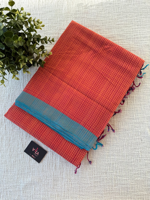 Mangalgiri Cotton Saree with blouse