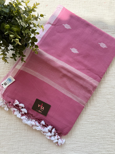 Bhutta weaving handloom cotton saree