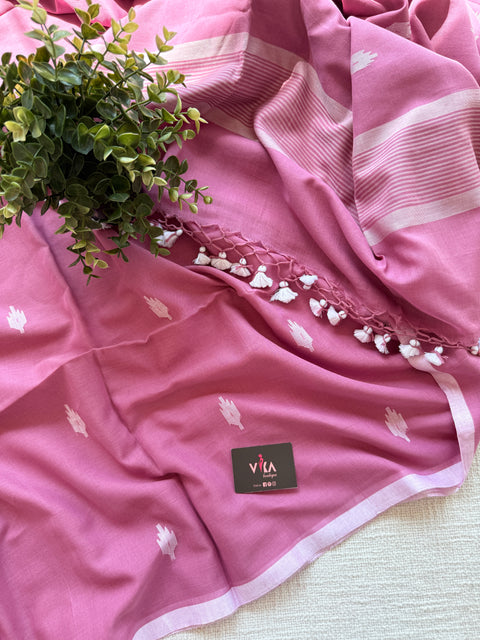 Bhutta weaving handloom cotton saree