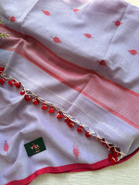 Bhutta weaving handloom cotton saree