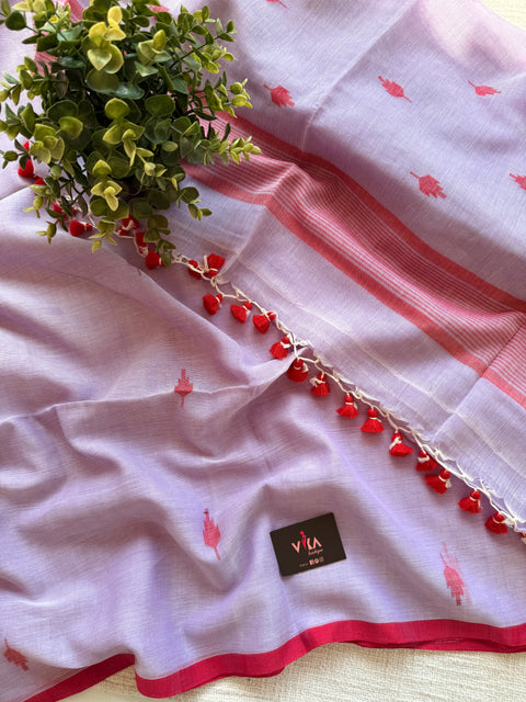 Bhutta weaving handloom cotton saree