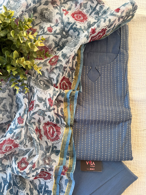 Silk cotton salwar suit material