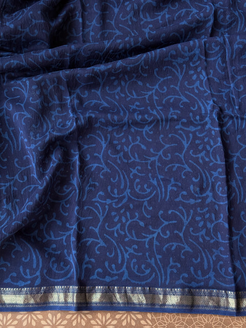 Maheswari border chanderi saree