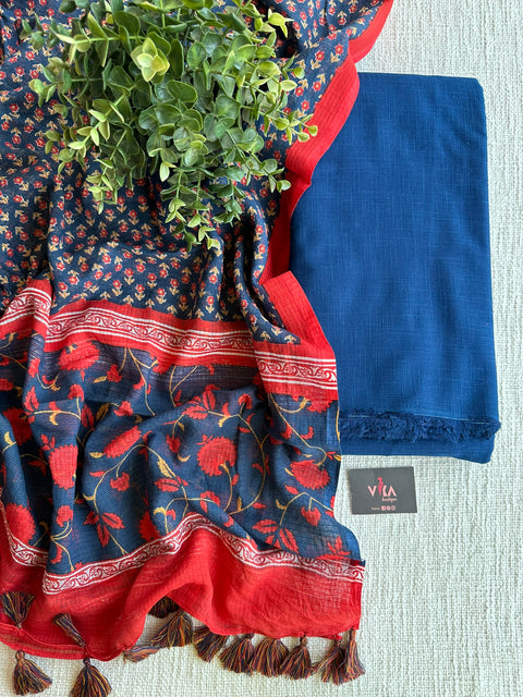 Handloom cotton salwar material