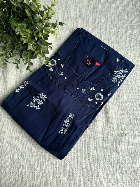L and XL size Celebrity cotton Emb nighty