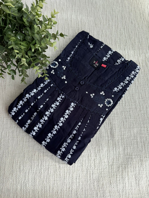 L and XL size Celebrity cotton Emb nighty
