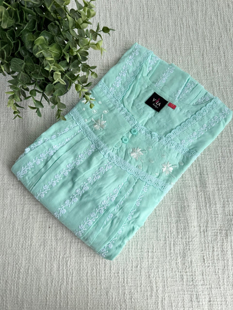 L and XL size Celebrity cotton Emb nighty