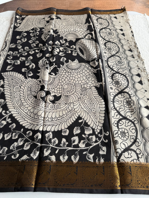 Kalamkari chennuri silk Saree