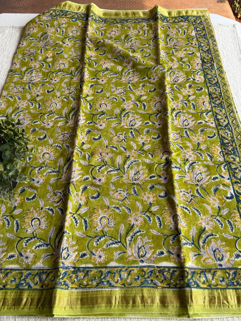 Maheswari border chanderi saree