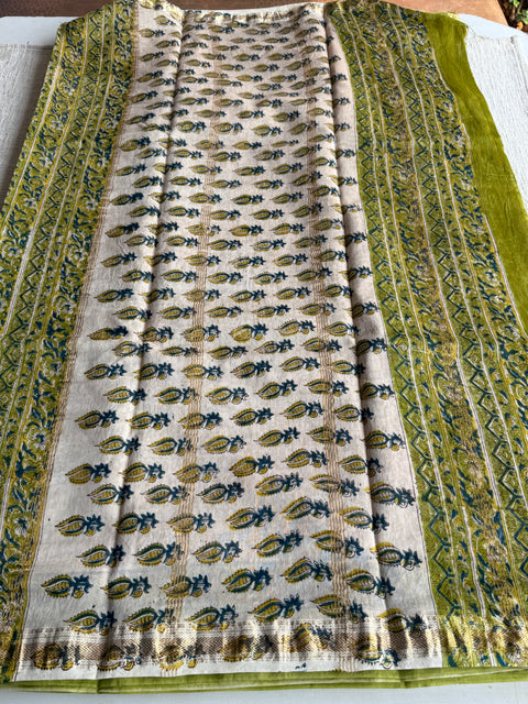 Maheswari border chanderi saree