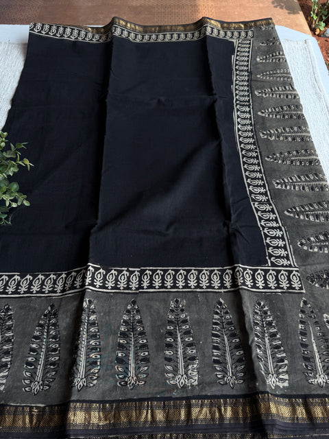 Maheswari border chanderi saree