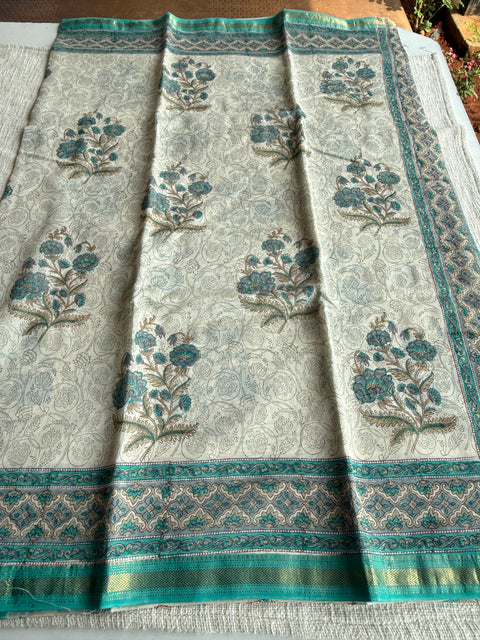 Maheswari border chanderi saree