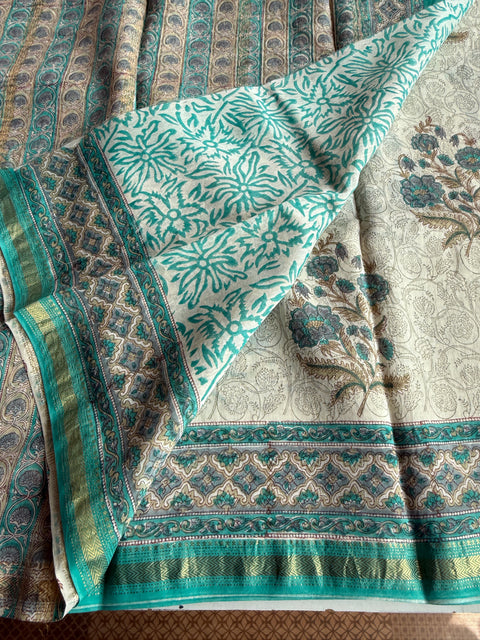 Maheswari border chanderi saree