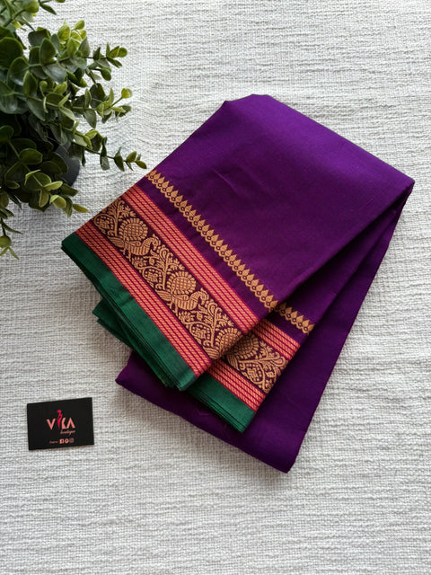 Printed Faux Raw silk saree