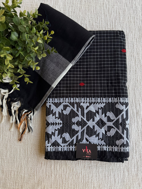 Checked pure cotton suit set
