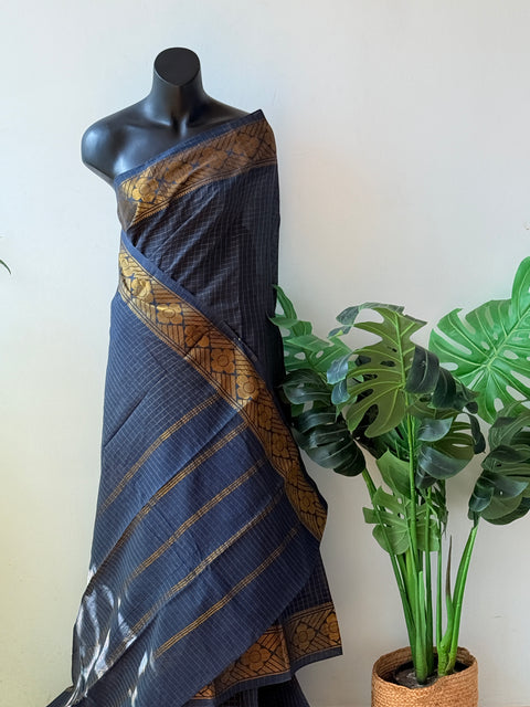 Sungudi cotton saree without Blouse