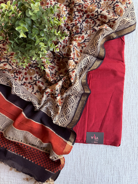 Weaving bhutta cotton suit set