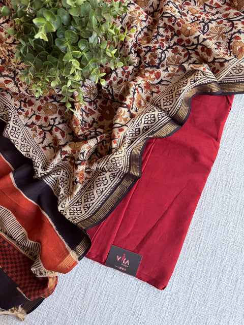 Weaving bhutta cotton suit set