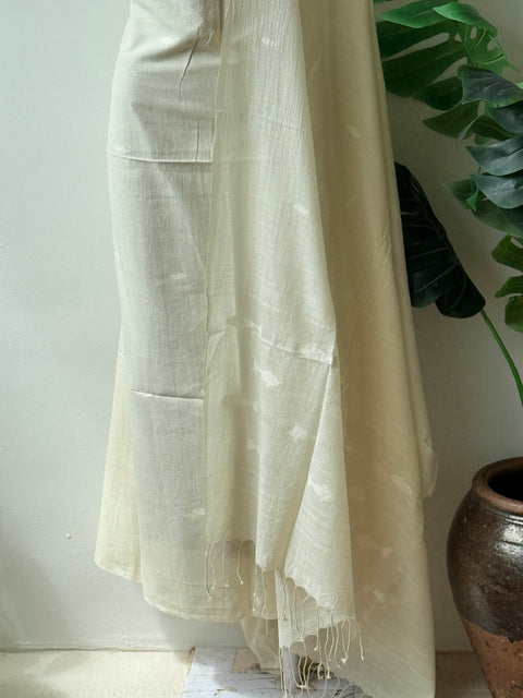 Jamdhani top and dupatta