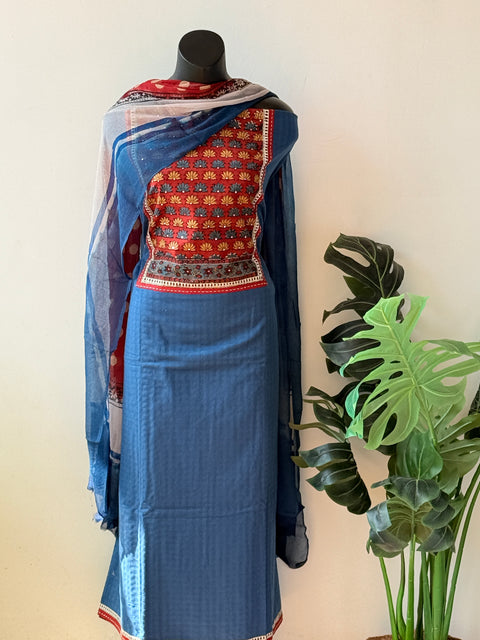 Designer cotton salwar suit material