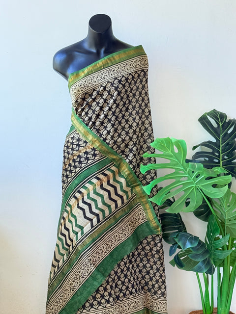 Maheswari border chanderi saree