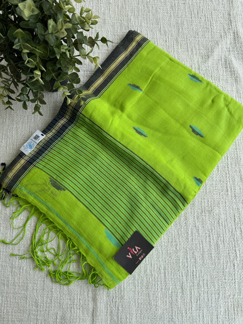 Parwa Bhutti mul cotton saree