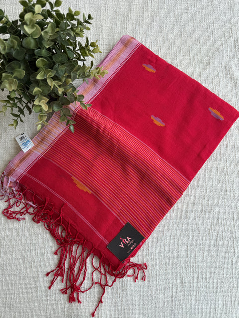 Parwa Bhutti mul cotton saree