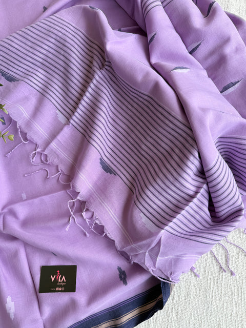 Parwa Bhutti mul cotton saree