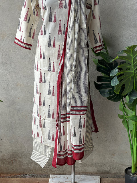 Printed cotton Ready kurta pant