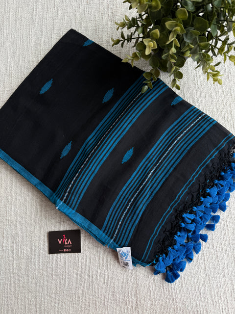 Bhutta weaving mul cotton saree