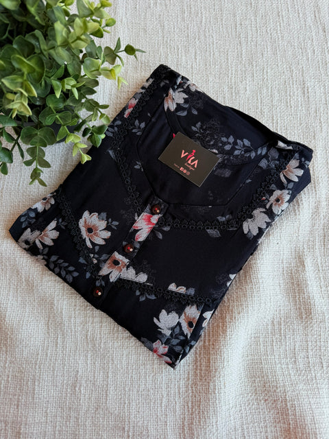 3XL Size Printed alpine nighty