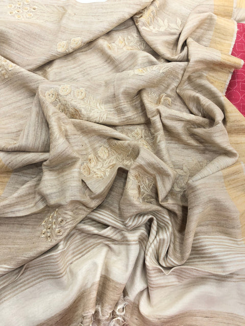 Pure Tussar silk salwar material