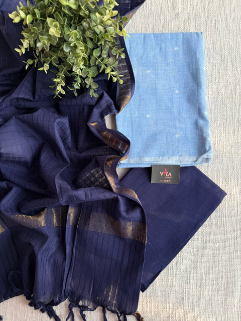 Handloom cotton salwar material