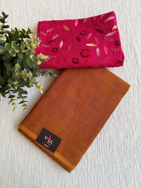 Handloom chettinad cotton saree