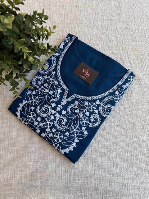 XL size printed Alpine nighty