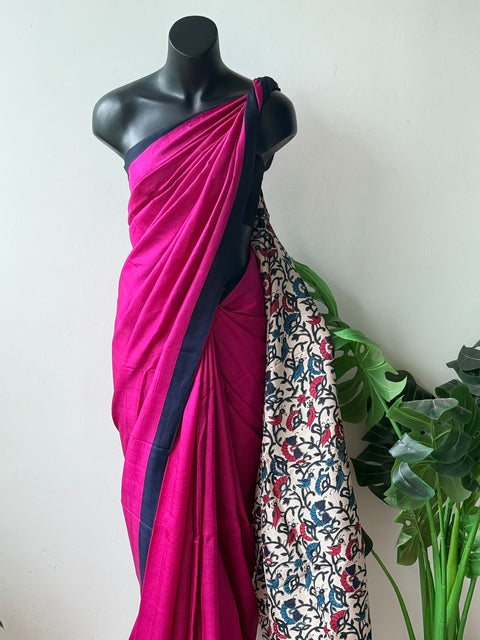 Pure Bhisnupuri silk saree