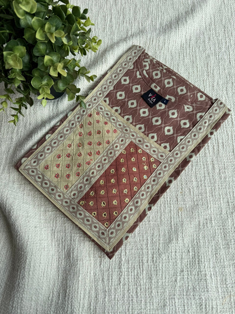 L size Trendy cotton nighty