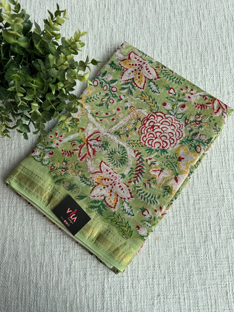 Maheswari border chanderi saree